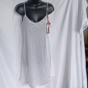 Vintage Vassarette Liner White Ice 20" Nylon Made in USA Slip 34 NWT Bridal